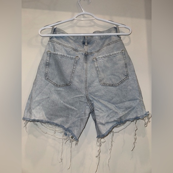 PacSun Ripped Jean Shorts - Picture 2 of 2